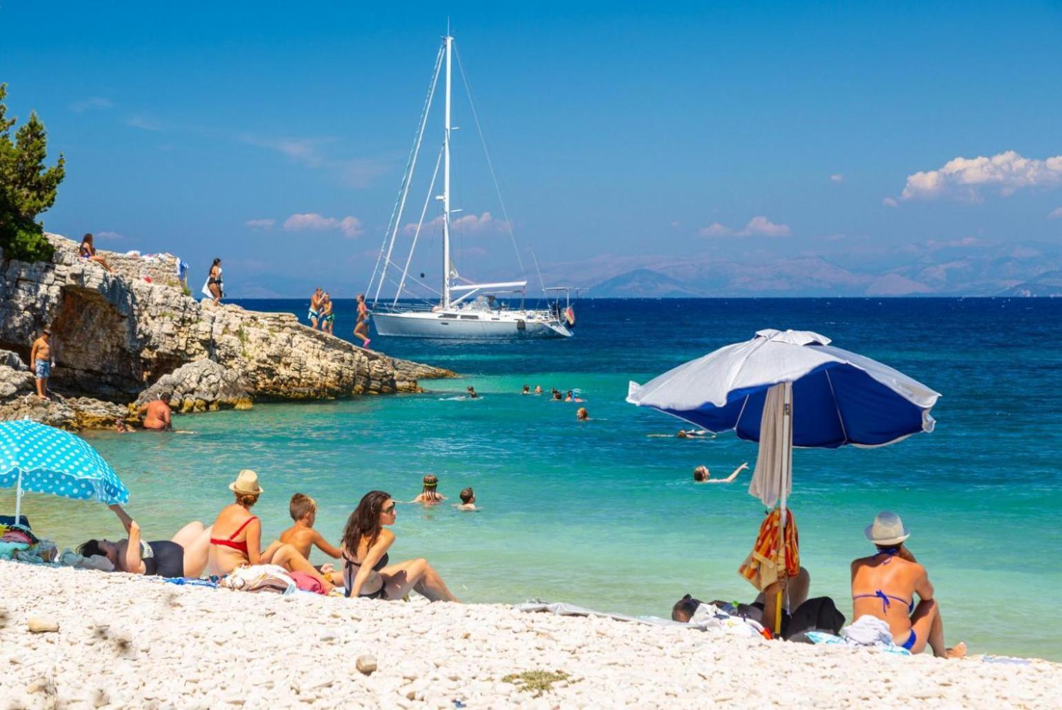 Dolphin Villa 1 Porto Ozias Экстерьер фото