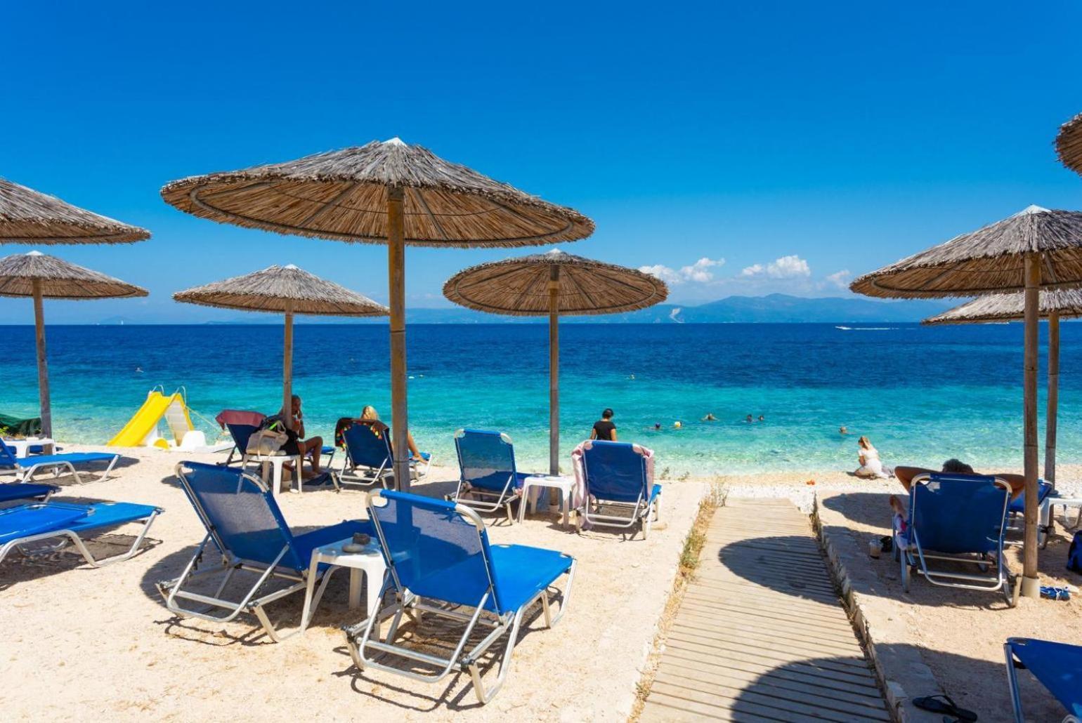 Dolphin Villa 1 Porto Ozias Экстерьер фото