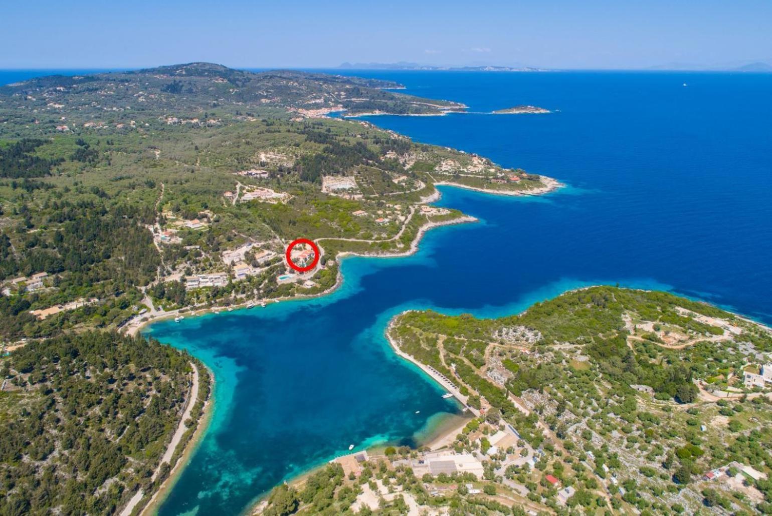 Dolphin Villa 1 Porto Ozias Экстерьер фото