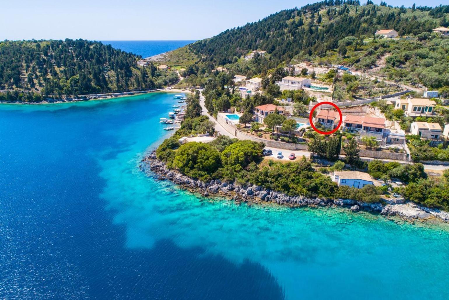 Dolphin Villa 1 Porto Ozias Экстерьер фото