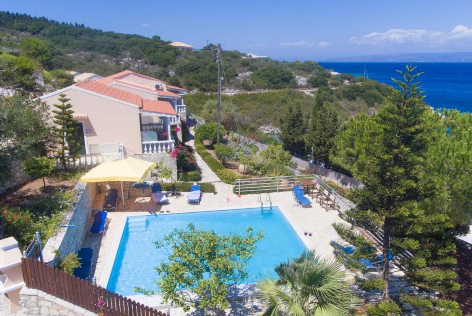 Dolphin Villa 1 Porto Ozias Экстерьер фото