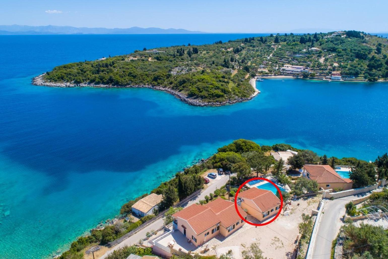 Dolphin Villa 1 Porto Ozias Экстерьер фото